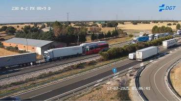 Autovía A-2 Accidente Gajanejos camión