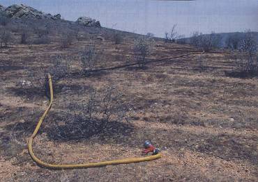Incendio Riba 16-Jul-2025 El Decano Humo manguera 5