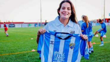 La guatemalteca María Amanda Monterroso nueva jugadora dinamista Foto Málaga C.F