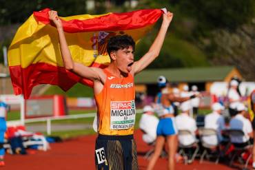 Migallón tercero en 10000 metros lisos sub-23