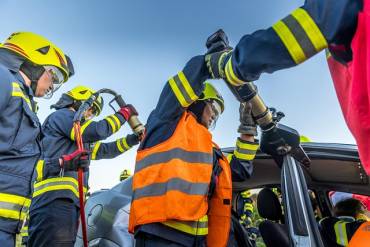 bomberos accidente