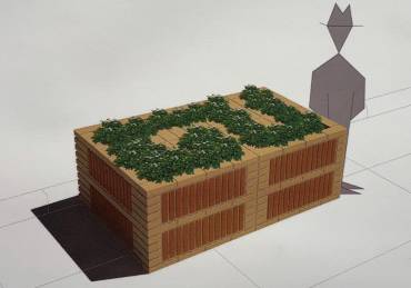 jardinera bolardo concurso albanileria