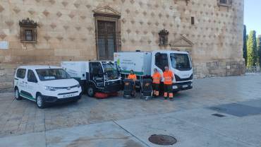 Limpieza máquinas basura