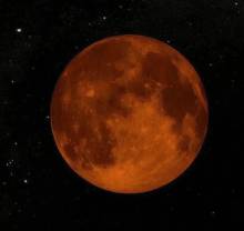 Luna de sangre Foto AstroGuada