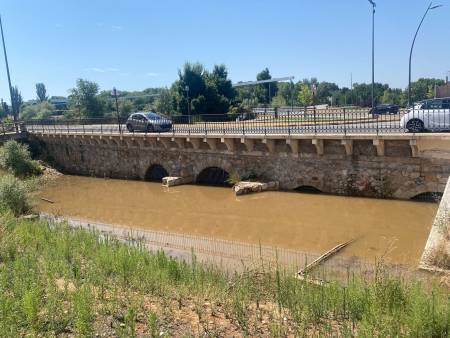 rio henares zona inundada