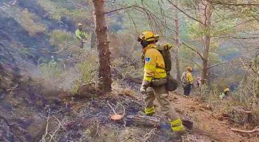 Incendio Pico del Lobo Infocam 30