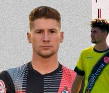 El portero azudense detuvo un penalti. Foto: CD Azuqueca. Montesin 1