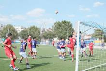 Los canteranos, a por otros tres puntos. Foto: Eduardo Bonilla. PROMESAS DEPOR  -01 1