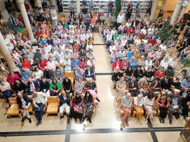 Homenaje Blanca Calvo Biblioteca 1