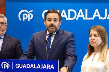 Paco Núñez ha comparecido hoy ante los medios en Guadalajara/ PP Núñez Guadalajara