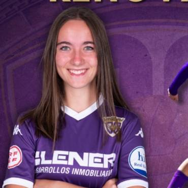Sara Moreno máxima goleadra del conjunto deportivista Foto www. futboleras.es