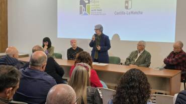 La consejera de Desarrollo Sostenible, Mercedes Gómez. Alto Tajo 25 aniversario Consejera Desarrollo Mercedes
