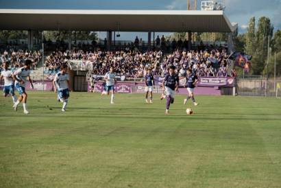 Deportivo, de nuevo en el Escartín. Foto: Eduardo Bonilla. DEPOR -10 1