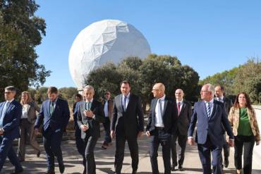 Foto: Ministerio de Transportes y Movilidad Sostenible. Observatorio Astronómico de Yebes Ministro Óscar Puente 1