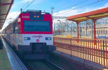 Renfe cercanías estacción Guadalajara