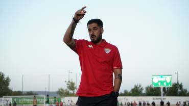 Tito Ablanque entrenador del Guadalajara B que arrancó un punto y mereció más en Villarrobledo. Tito Ablanque entrenador del Guadalajara B que arrancó un punto y mereció más en Villarrobledo