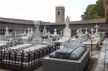 Cementerio de Brihuega Foto Abelardo Mazo VISTA GENERALN PATIO ALTO 185949