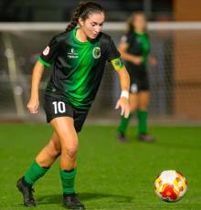 Lucía Delgado máxima goleadora dinamista ilusionada con encarrar al RCD Español 1