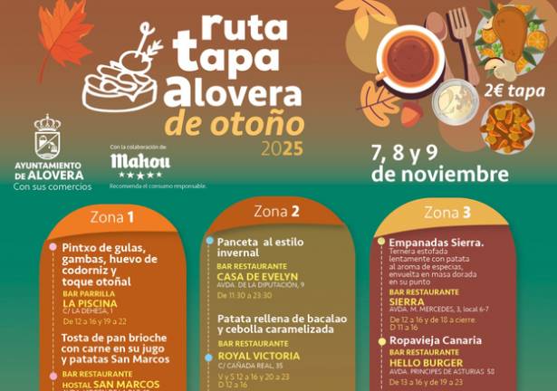 Ruta de la Tapa Alovera Otoño 2025 2