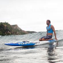 El alcarreño, Carlos Alonso, tercer clasificado en la prueba Prone Masculino en el ISA World SUP & Paddleboard Championship 2025. Salvamento - Socorrismo El Salvador Carlos Alonso