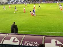 Entretenido choque en el Escartín. Foto: Ismael Andrés. WhatsApp Image 2025-11-09 at 19.25.06 4