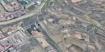 terrenos detras del hospital google maps