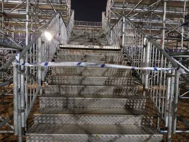 Foto: Guadalajaradiario/Eduardo Bonilla Guadalajaradiario Depor - Barça Grada supletoria precintada 3