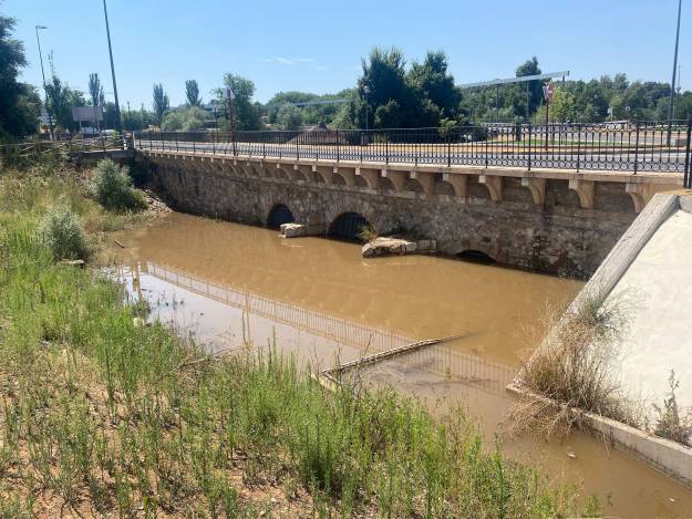 puente arabe zona inundacion