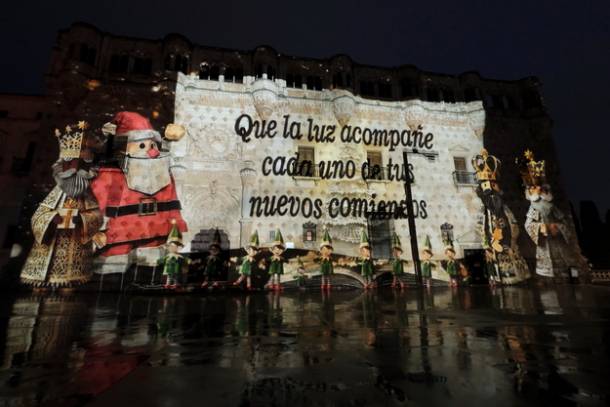Navidad 2025 Video mapping Fotio Eduardo Bonilla 2