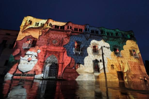 Navidad 2025 Video mapping Foto Eduardo Bonilla 15