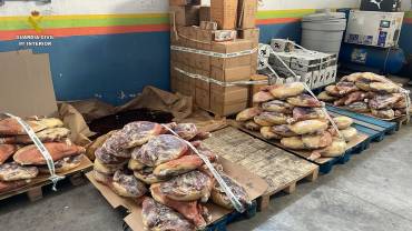 robo jamones camioneros