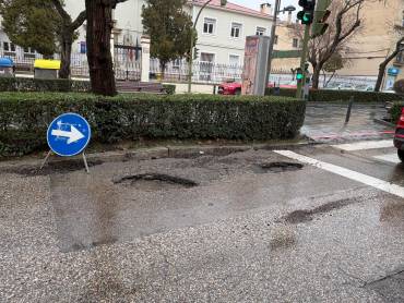 bache paseo de las cruces