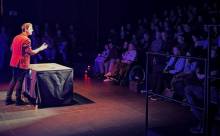 Adrián, en una de sus actuaciones. Foto: cedida. Adri2 1