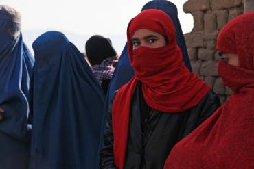 mujer burka
