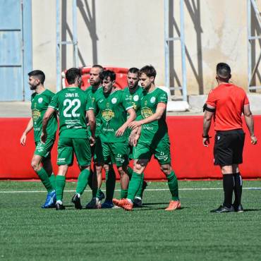 El Marchamalo celebra el tanto de Aitor Rubio insuficiente en la derrota ante el Illescas Foto C.D. Marchamalo 1