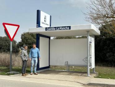 Marquesina Trijueque - Astra autobús 1