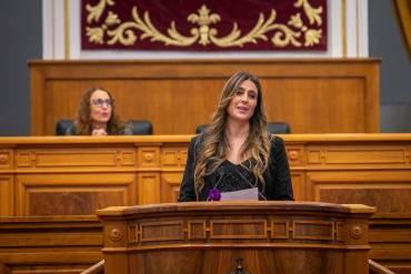 Pleno 8M 2026 Cortes CLM Mayte Martín