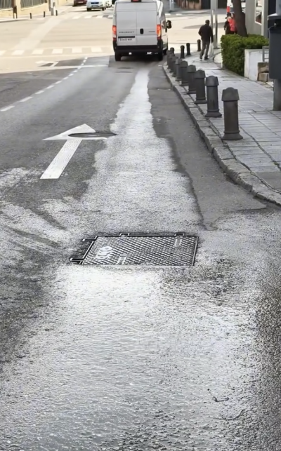 averia agua barrio la esperanza