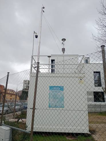 estación de calidad del aire de Guadalajara calle Atienza