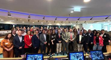 Foto de grupo en el Comité de las REgiones