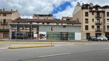 Antigua estación ubicación centro comarcal sede geoparque