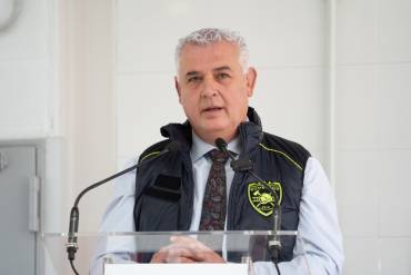 Bomberos Sacedón José Luis Vega Discurso inauguración parque Sacedón