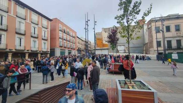 Concentración anti parking y zona azul Foto GD 2