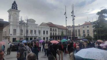Concentración anti parking y zona azul Foto GD 9