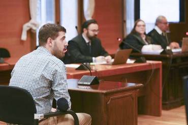 Víctos San Vidal declarando en su juicio Archivo GD