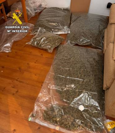 Guardia Civil marihuana El Pozo 1