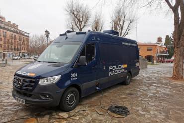 Vehículo de la Policía Nacional. Foto: Ayuntamiento de Azuqueca. VIDOC Azuqueca enero 2026 1