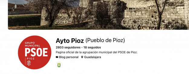 facebook ayto pioz apropiado por psoe