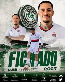 Meseguer, nuevo jugador gallardo. Foto: CD Marchamalo. Meseguer 1