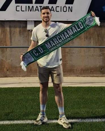 Jorge Ballesteros continuará una temporada más como fisio del C.D. Marchamalo 1